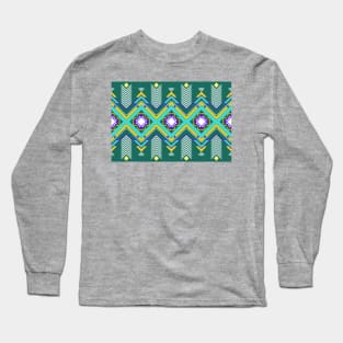 Ethnic tribal Pattern Long Sleeve T-Shirt